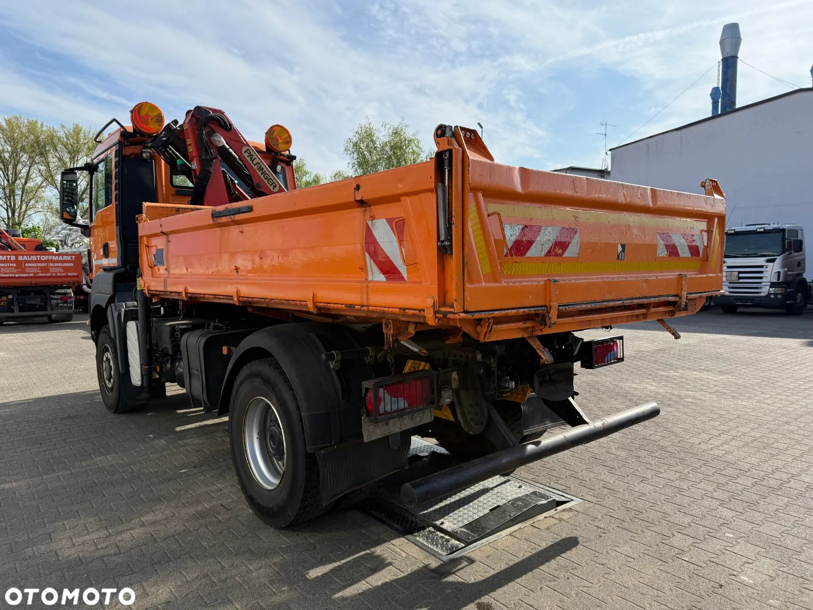 MAN TGA 18.360 4x4 WYWROTKA TRÓJSTRONNA Z PALFINGER - 6