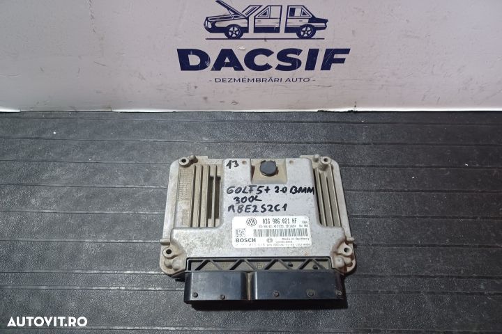 Calculator motor ECU 03G906021HF 0281013618 - 2.0 BMM 03G906021HF 028 - 1