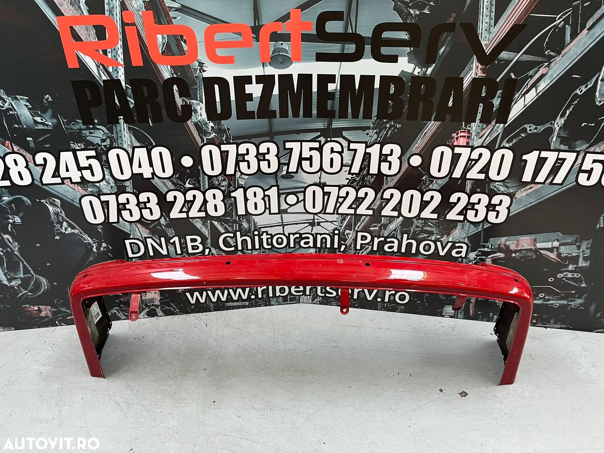 Bara spate VW T6 7E 2015-2020 rosu 7E5807417C - 1