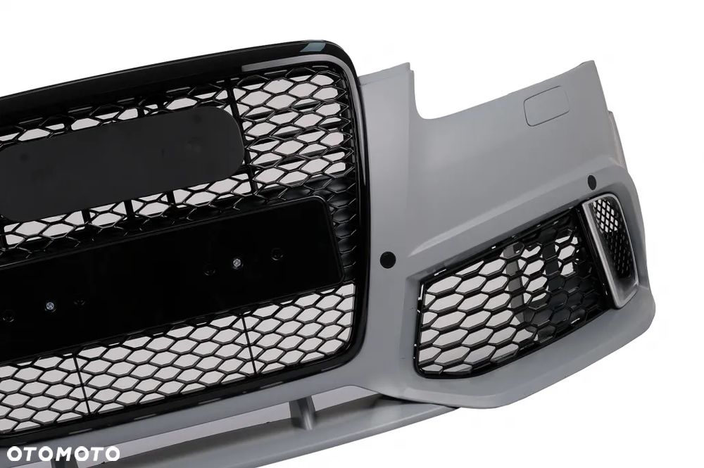 ZDERZAK PRZEDNI AUDI A6 C6 4F RS6  LOOK 2004-2010 PDC SRA - 2
