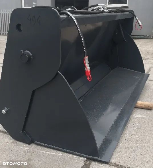 Zgarniacz gumowy 170 cm mocowanie Massey Ferguson Case Merlo - 10