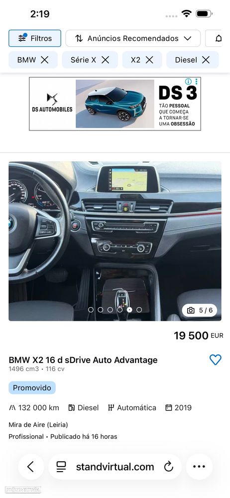 BMW X2 16 d sDrive Auto Pack M - 10