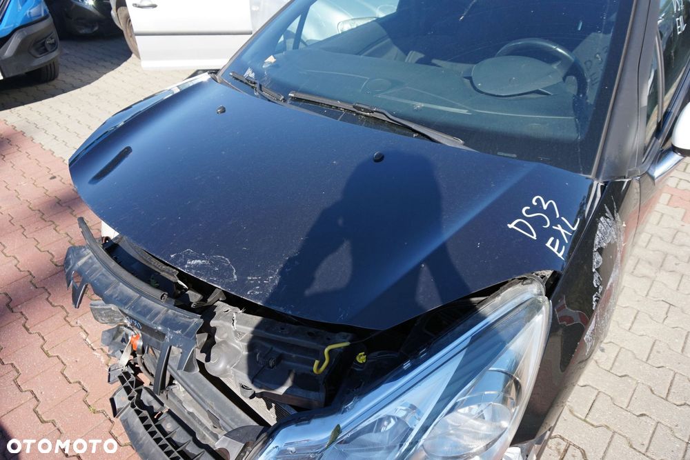 MASKA POKRYWA SILNIKA DS3 I EXL CZARNY CITROEN 2010-2014 - 2