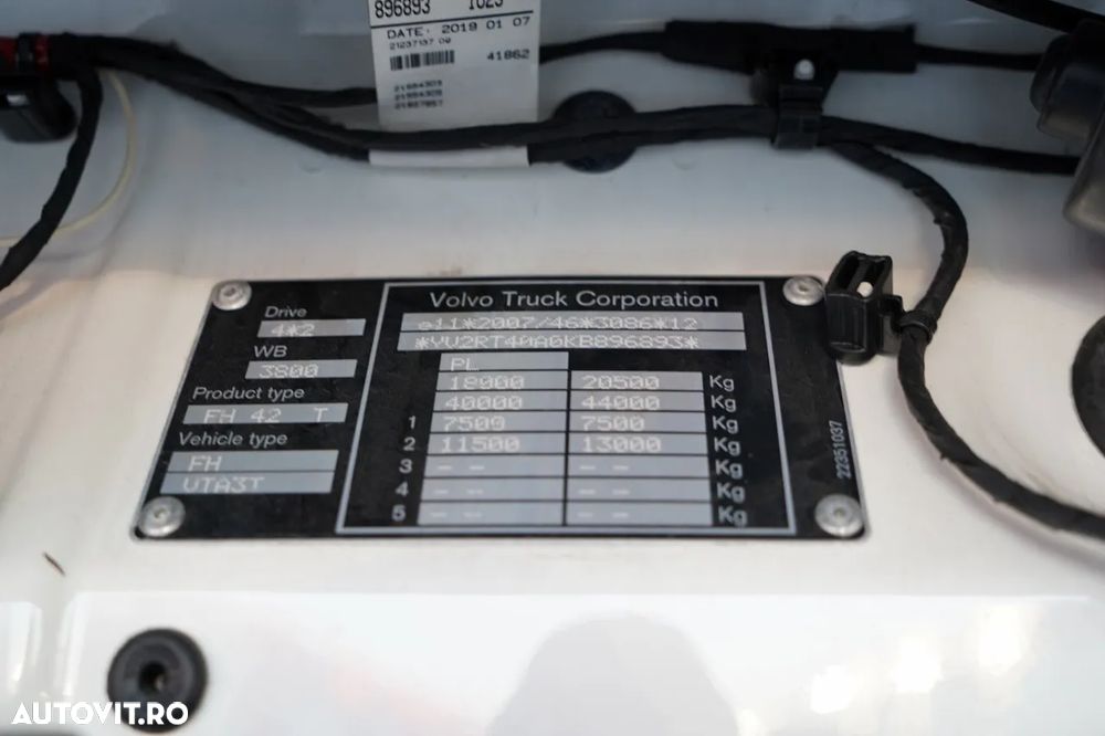 Volvo FH 500 / STANDARD / 2019 / - 35