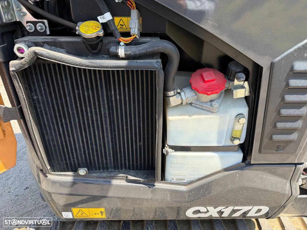 Case CX17D Cab - mini escavadora - 10