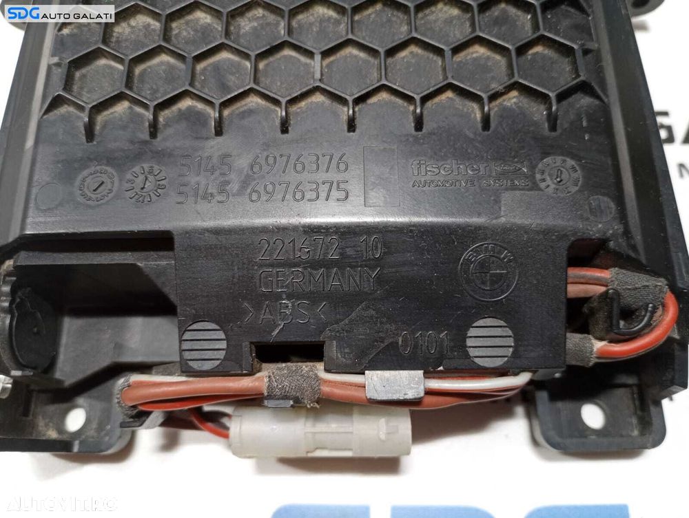 Sertar Bord Suport Telefon Spatiu Depozitare BMW Seria 5 E60 E61 2001 - 2010 Cod 51456976376 51456976375 [M4462] - 6