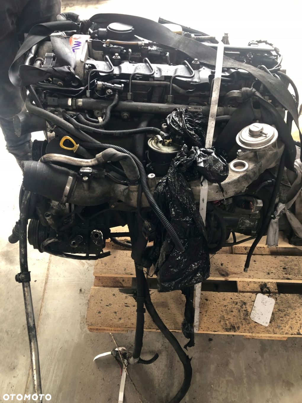 SILNIK MERCEDES 2.7 CDI W211 W163 uszkodzony - 4