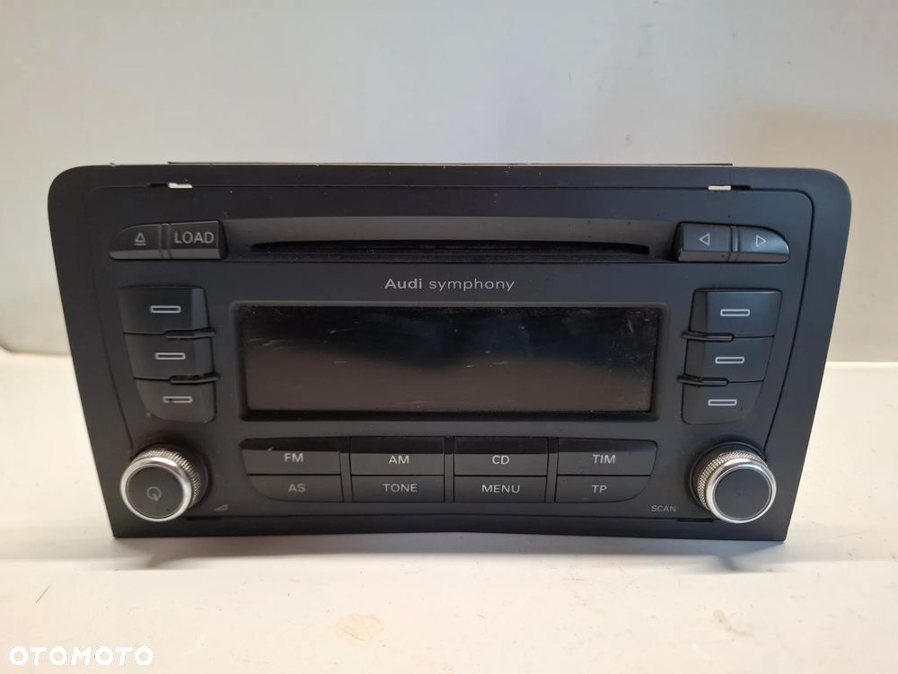 RADIO AUDI A3 8P SYMPHONY KOD 2DIN SLASK WYSYLKA VAT - 1