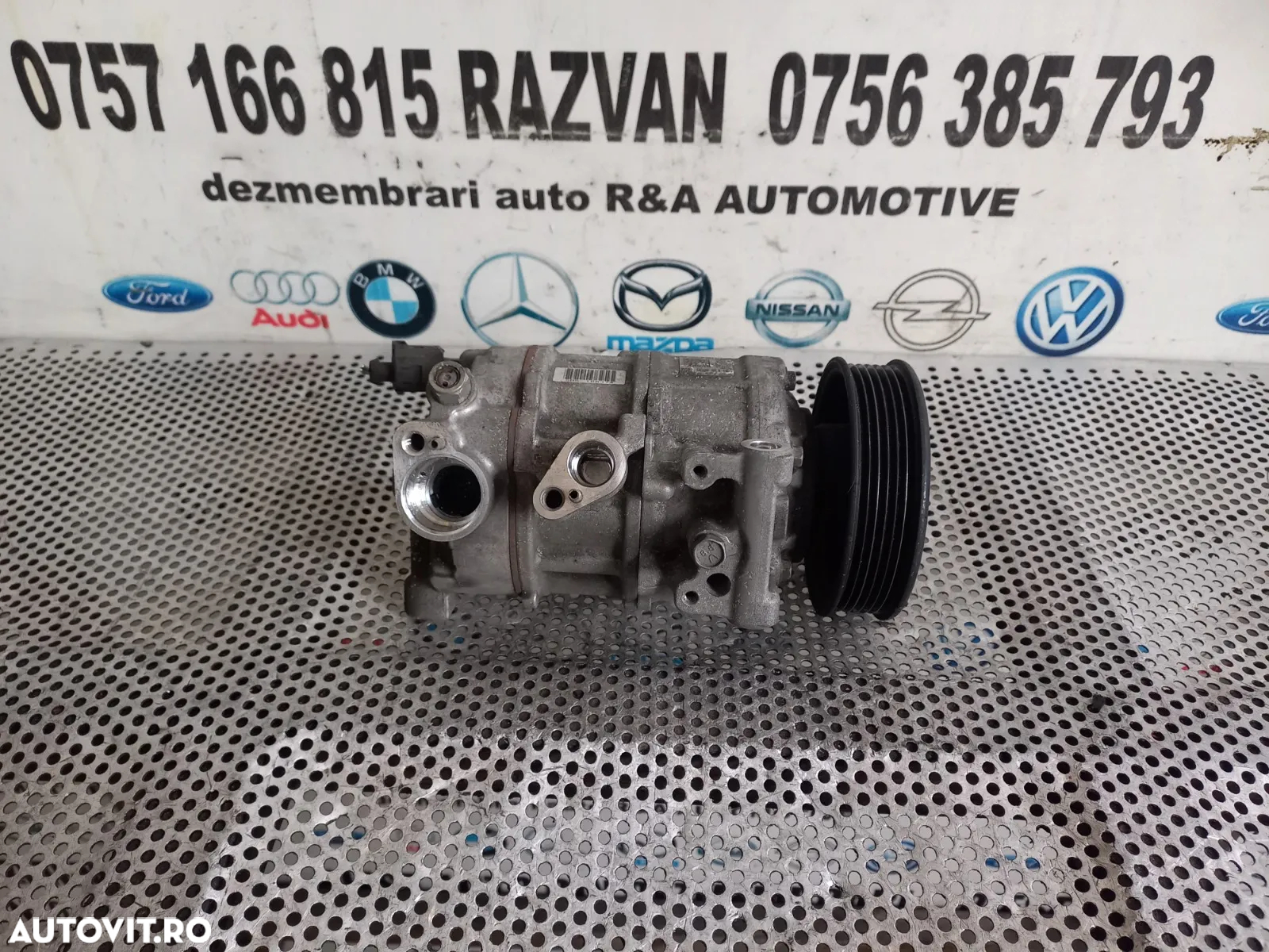 Compresor Clima Vw Seat Skoda Audi 1.0 TSI TFSI Cod 5QD T-Roc Fabia Ibiza Audi A1 Q2 Arona Golf 7 O - 3