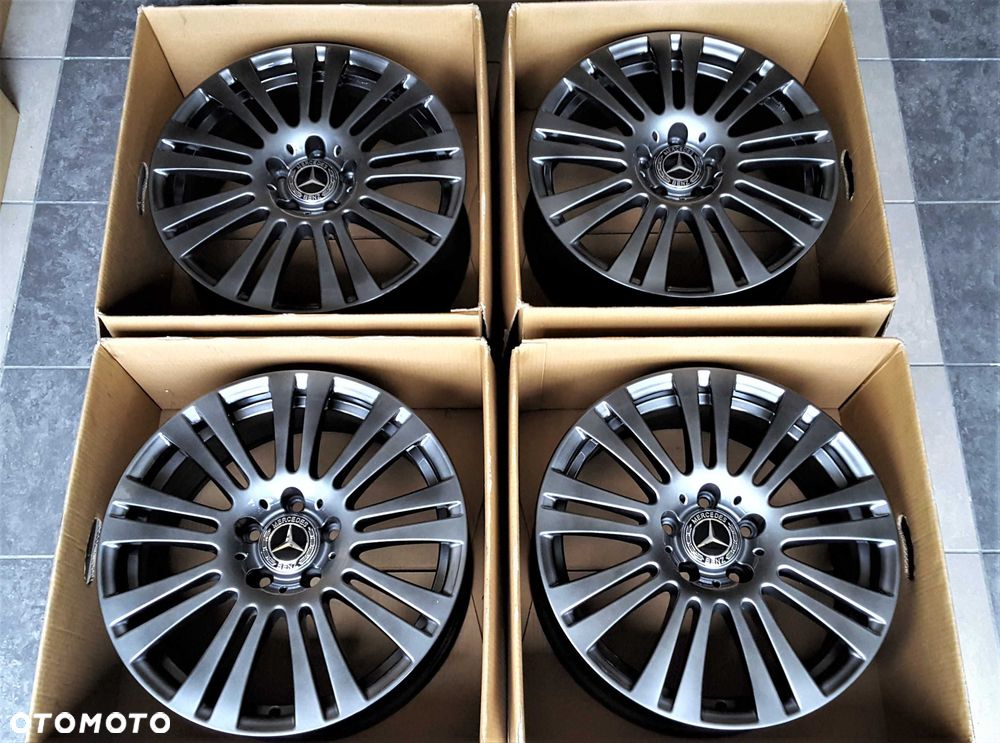 Alufelgi 17 Chrom Shadow! Mercedes A B C E CLA GLA V Vito Viano 5x112 834# - 7
