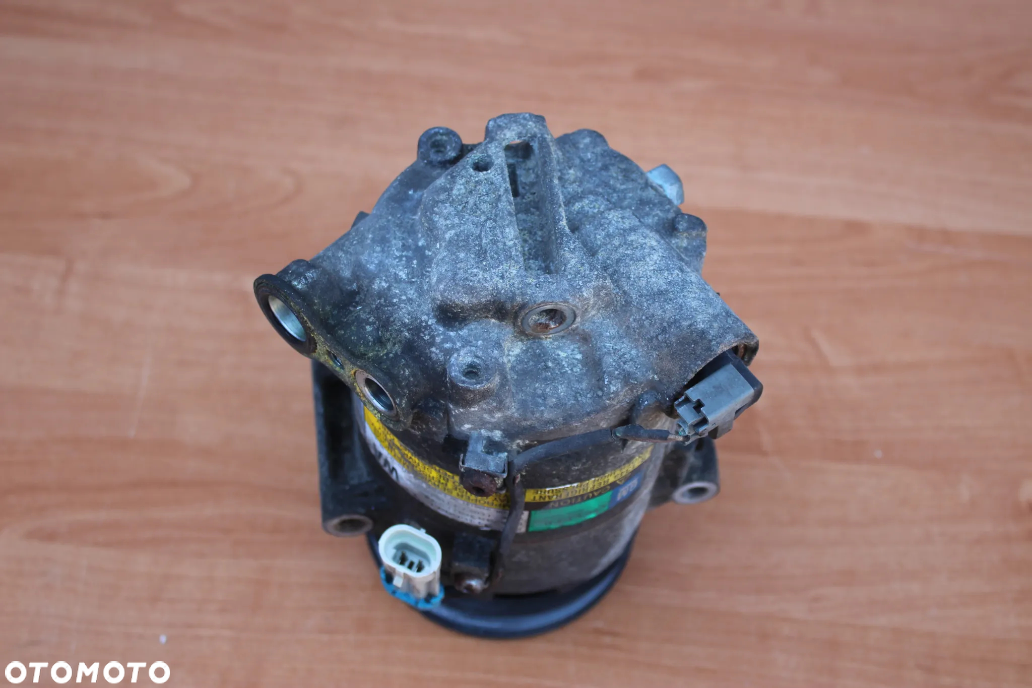 SPRĘŻARKA KOMPRESOR KLIMATYZACJI OPEL ASTRA H ZAFIRA B BENZYNA  383601234 24466993 WA - 2
