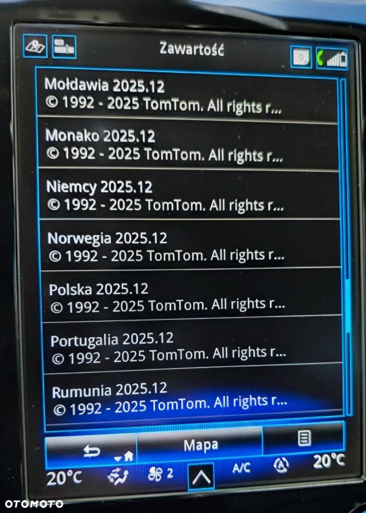 Aktualizacja radia 2026 map R-LINK / R-LINK 2 diagnostyka aktywacje Renault Scenic Talisman Kadjar Megane Espace - 2