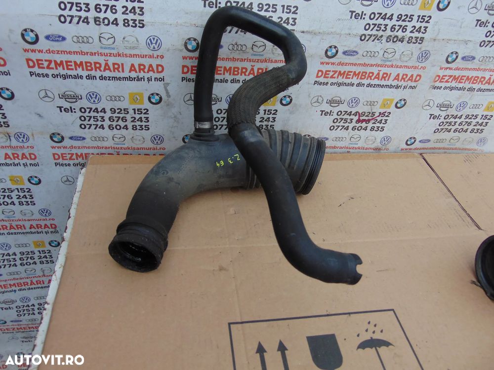 Furtun admisie Fiat Ducato 2.3 cod 1350798080 furtun admisie aer intercooler iveco daily - 1