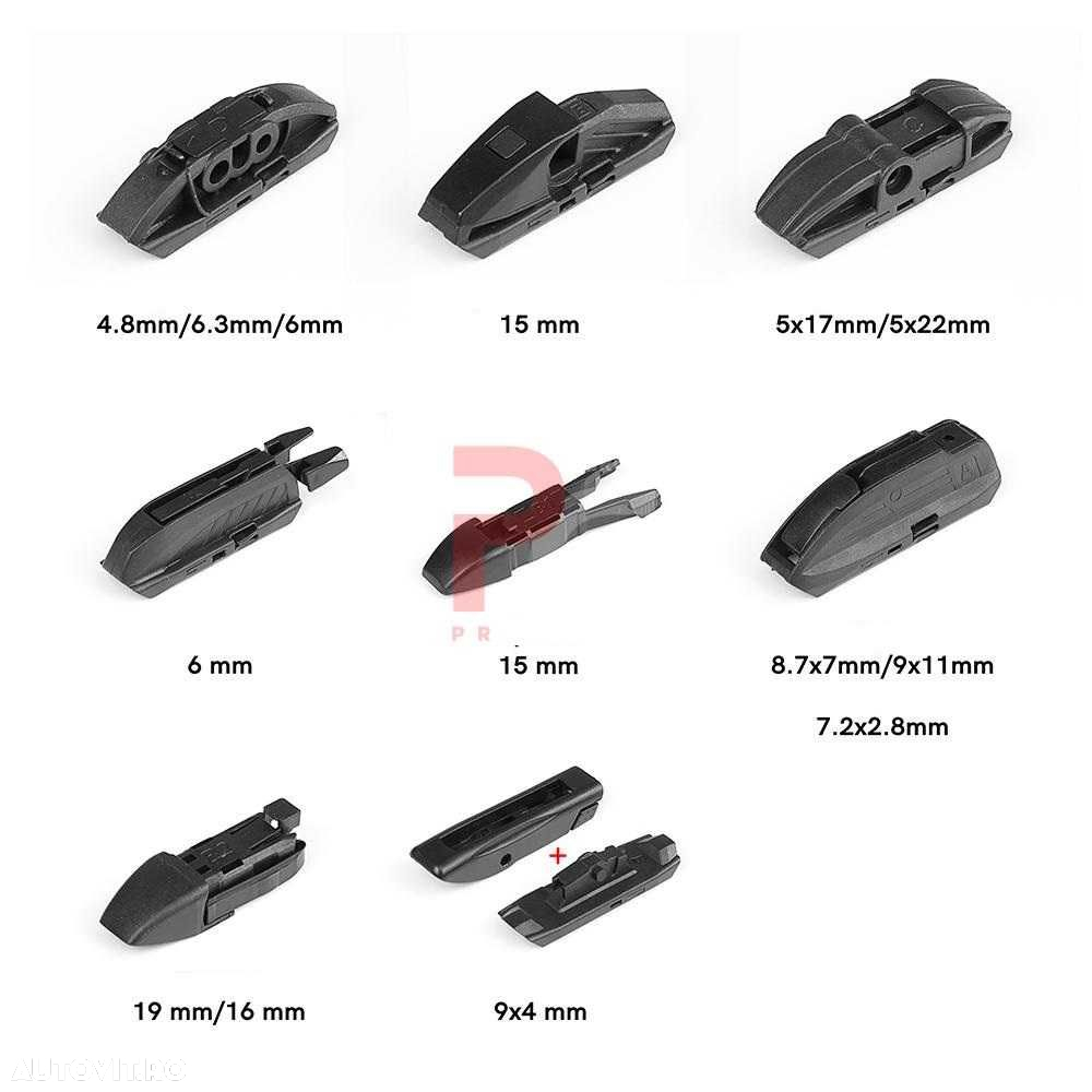 Stergatoare 8 adaptoare RBW - 450mm /18" - 4