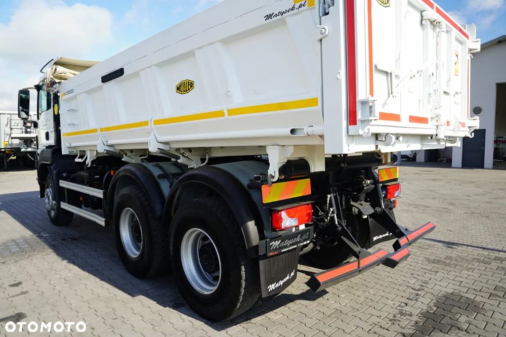 MAN TGS 33.360 / 6x4 / WYWROTKA / HYDROBURTA / MEILLER KIPPER / BORDMATIC / AUTOMAT  / EURO 5 - 18