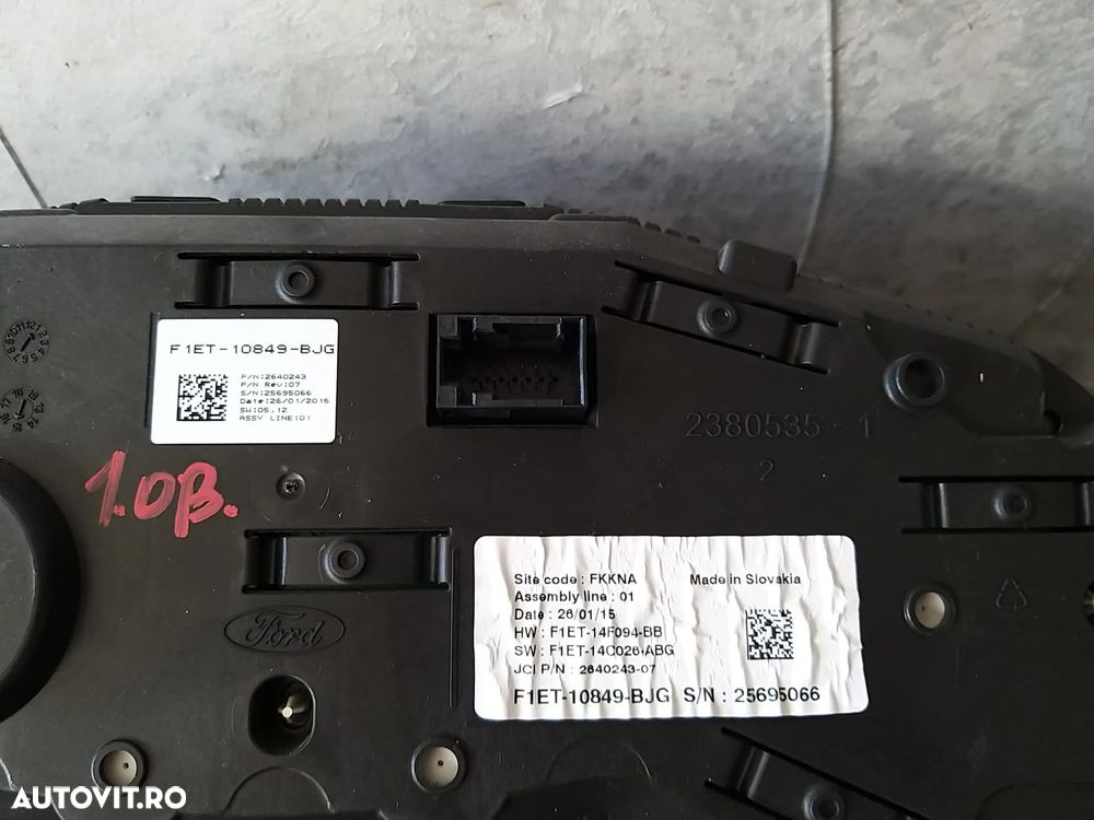 Ceasuri bord benzina ford focus 3 facelift f1et10849bjg - 3