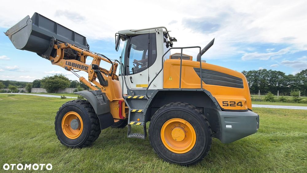 Liebherr Ładowarka Liebherr L524 KLIMA łyżka2,5m3+widły bezAdblue i Dpf szybkozłącze hydr. Cat Caterpillar 924K  924H  930K Volvo L60H / L70H Komatsu WA200-8 WA270-8JCB 426 427 - 16