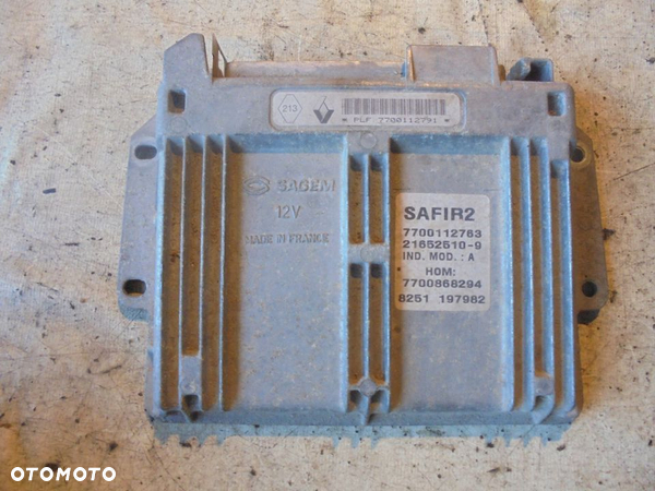 KOMPUTER STEROWNIK RENAULT CLIO II 7700112763