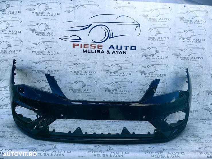 Bara fata Seat Leon 3 FR Cupra Facelift an 2017-2020 Gauri pentru 4 senzori si spalatoare faruri - 1