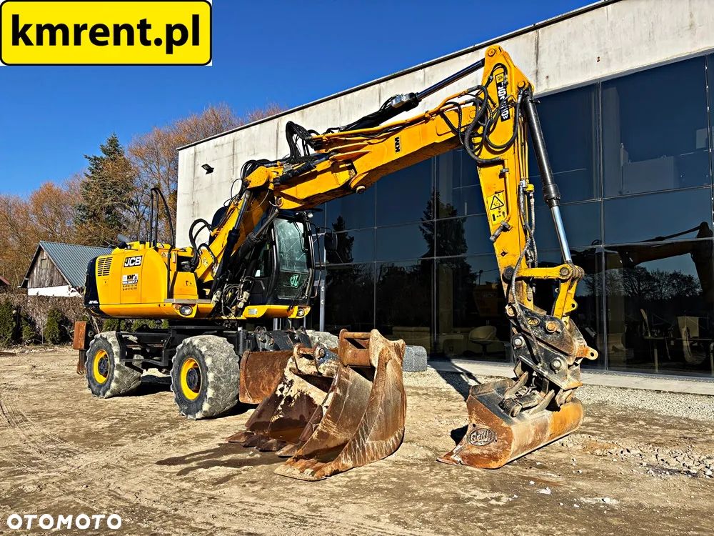 JCB JS 145 WTT4 I KOPARKA KOŁOWA 2016R. | S 130 160 313 315 CAT KOMATSU PW 140 - 6