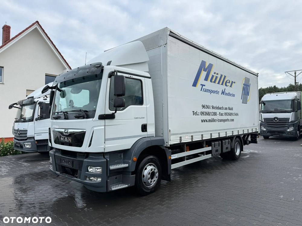 MAN TGM 15.290 Skrzynia Dł 7,25 m Ład 7850 Kg