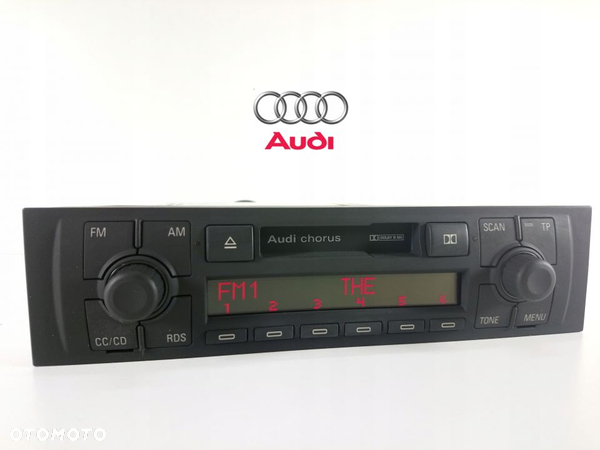 RADIO AUDI CHORUS II A3 8L0 + (2001-2003) KOD NOWE