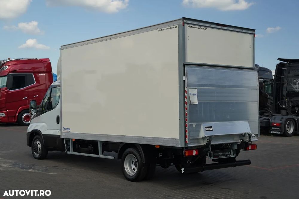 Iveco DAILY 35-160 / CONTAINER - 4,3 M / ELEVATOR SORENSEN - 750 KG / 3 LOCURI / DOUĂ / IMPORTAT / - 6