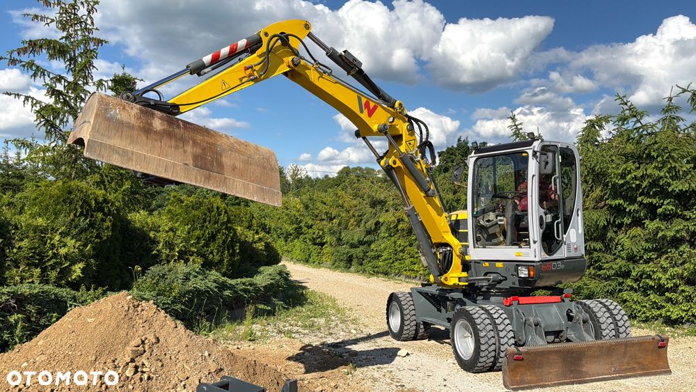 Wacker Neuson Koparka Kołowa 6 TON Wacker NEUSON 6503 -2 Pług Ramię Long 3 Łamane POWERTILT Lenhoff Klimatyzacja łyżki przedsiębierne MS03 6503 ew65 wiertnica  Takeuchi TB175W Yanmar B75W widły grabie - 11