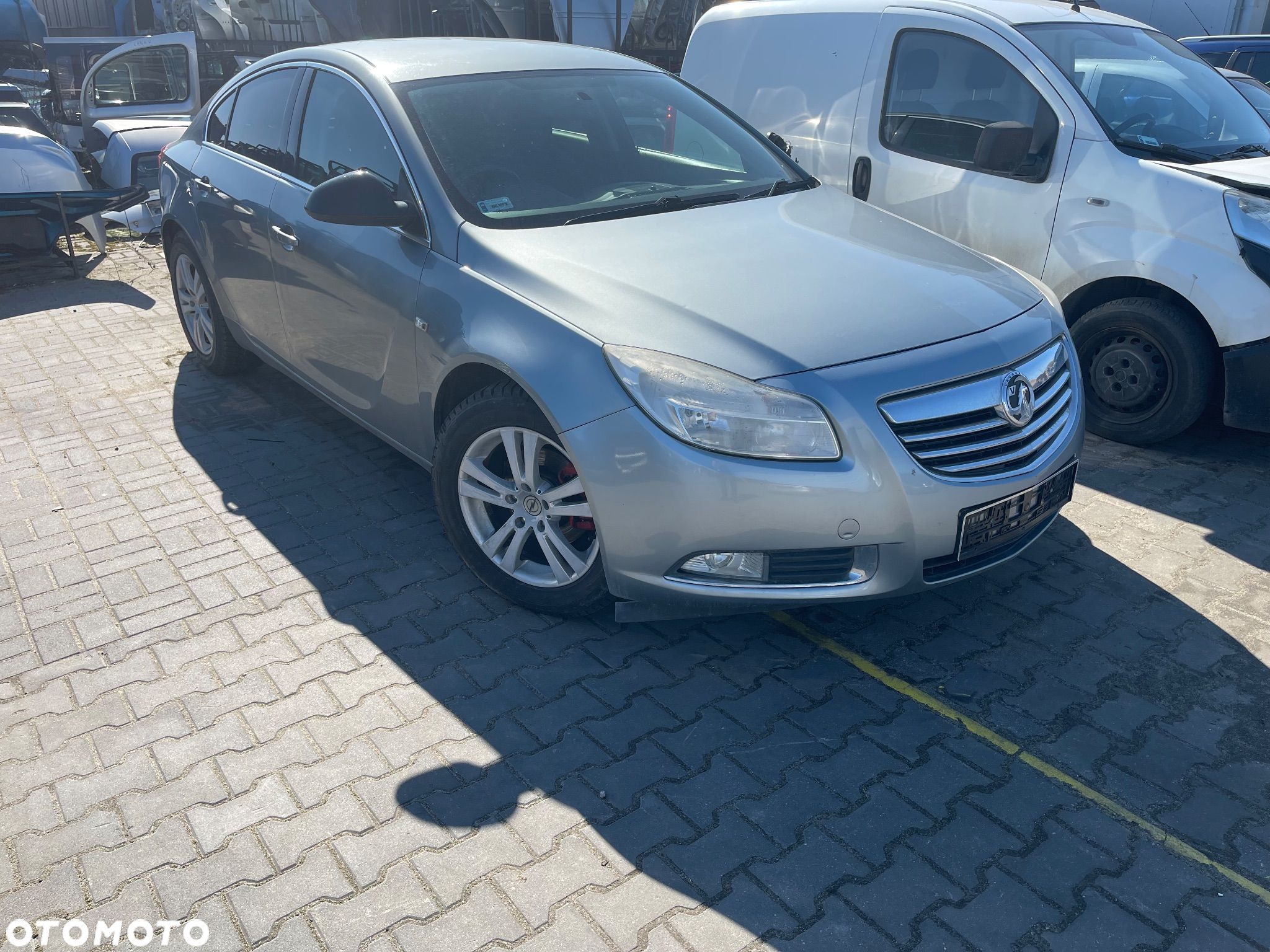 OPEL INSIGNIA A ZDERZAK PRZEDNI GOŁY Z179 ŁADNY STAN MASKA BŁOTNIK DRZWI - 1
