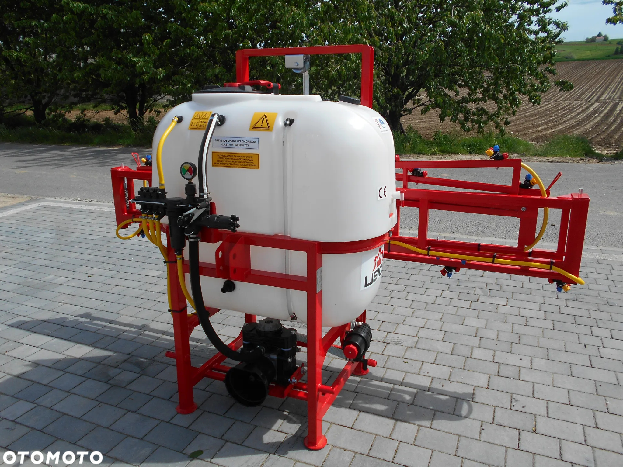 OPRYSKIWACZ POLOWY-ZAWIESZANY/LISICKI:200,300,400,600,800,1000l/pompa polska/Darmowy transport - 8