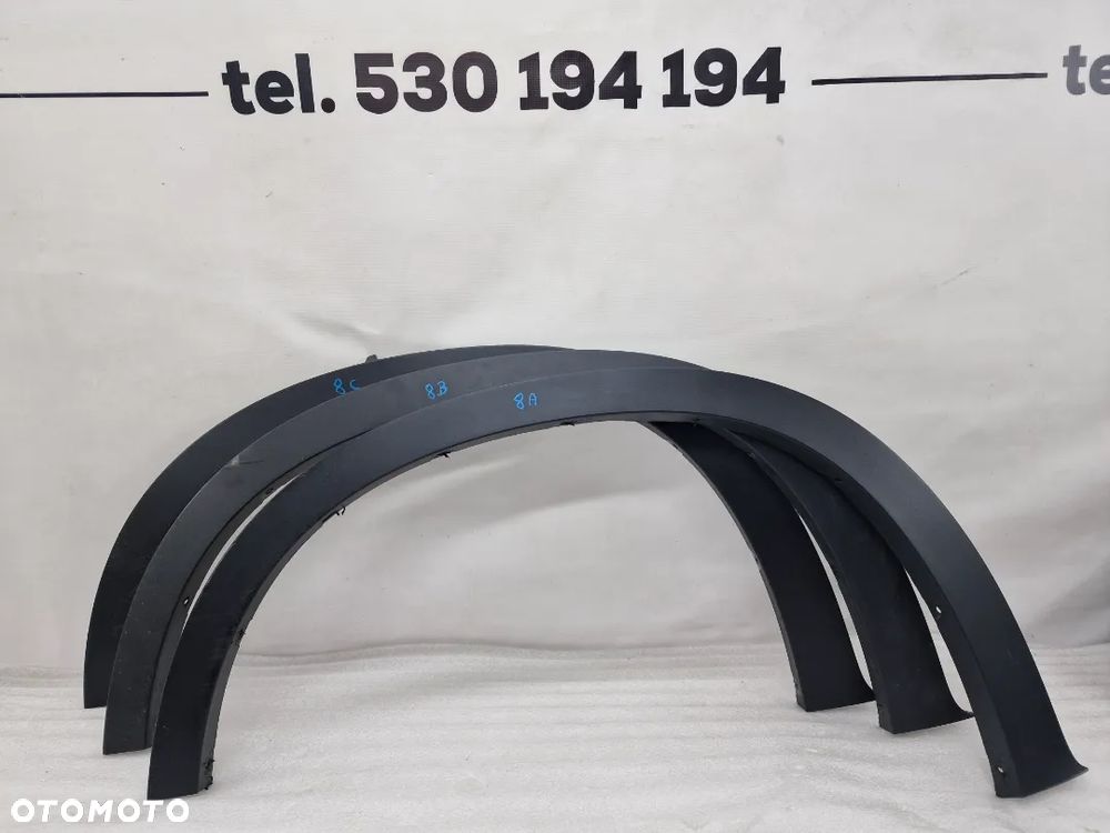 BMW X5 E70 06- LEWA LISTWA NAKŁADKA BŁOTNIKA PRZEDNIA PRZÓD , NR 51777158427 , NR AUKCJI NB8 - 1