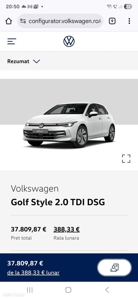 Volkswagen Golf 2.0 TDI DSG Style - 4