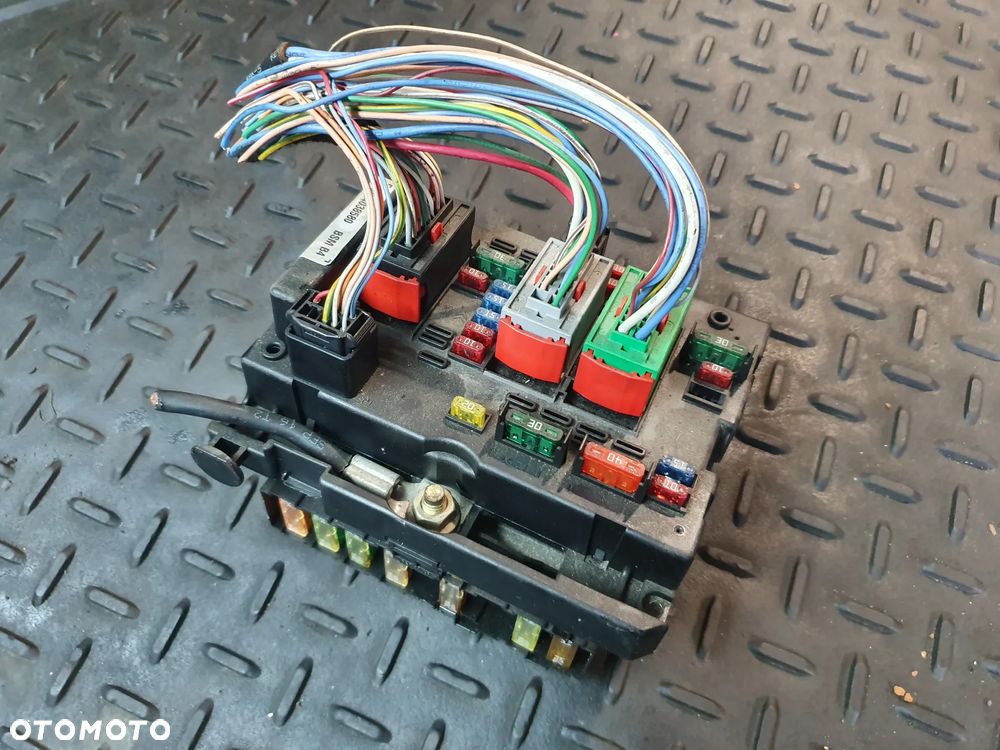 CITROEN PEUGEOT MODUŁ STEROWNIK SKRZYNKA BSM 9644038580 + WTYCZKI INSTALACJA - 1