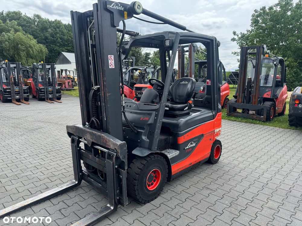 Linde E25 EVO 2022r bateria 5150mth triplex pozycjoner przesuw  h25 e20 toyot