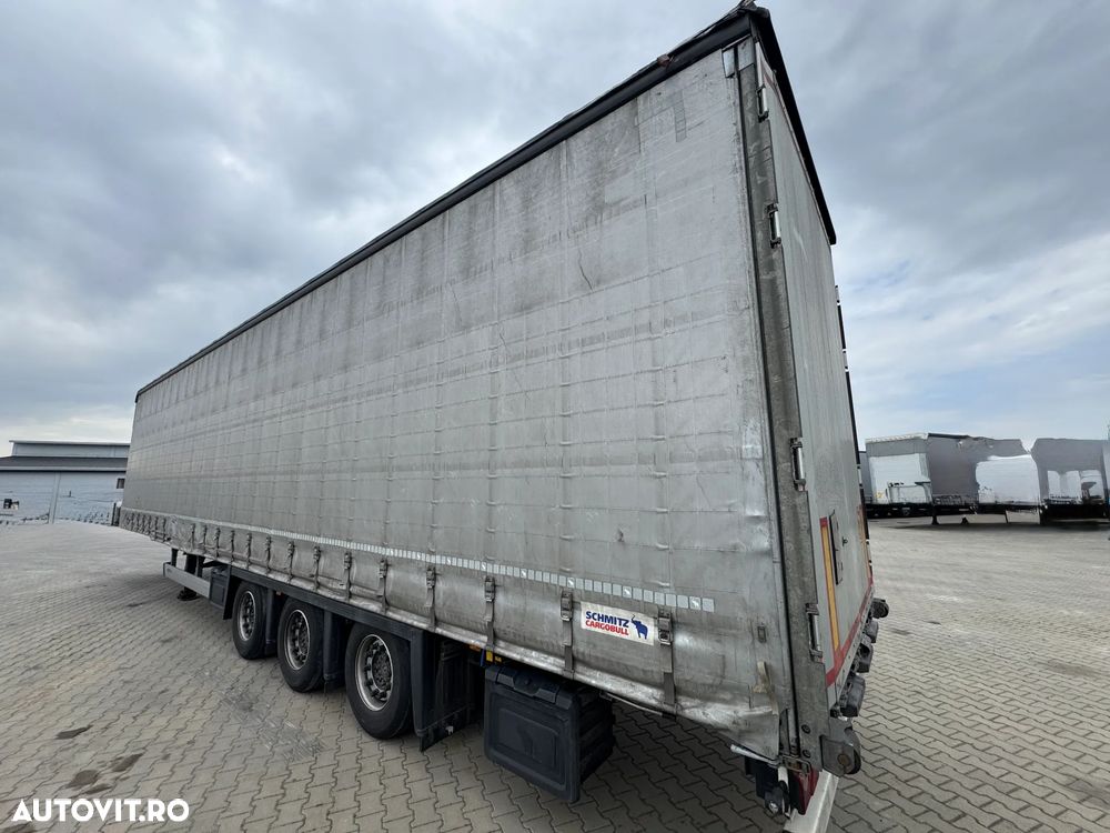 Schmitz Cargobull mega, liftanta, scanduri aluminiu, suport roata dublu, finantare, factura externa - 4