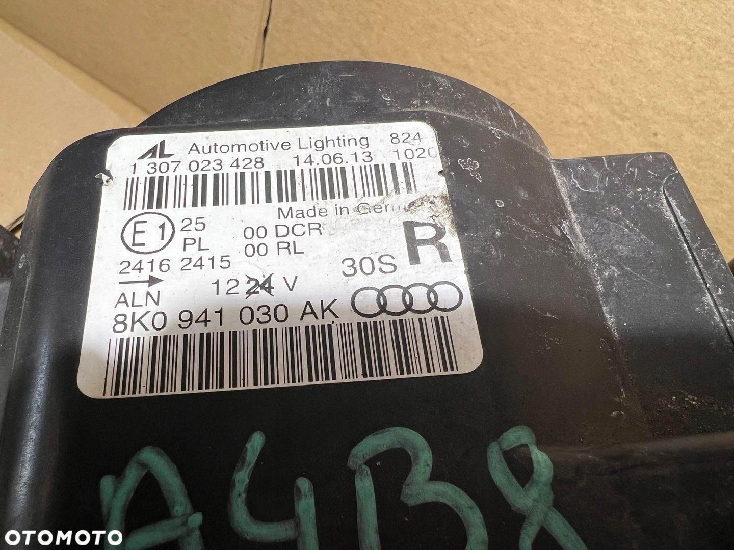 AUDI A4 B8 LAMPA XENON PRAWY PRZÓD PRAWA PRZEDNIA LED - 5
