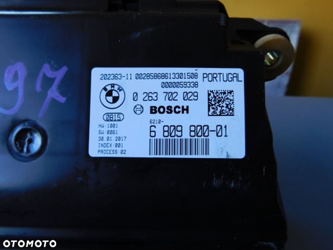 BMW F45 F46 Mini F60 HEAD-UP wyświetlacz 6809800 - 3