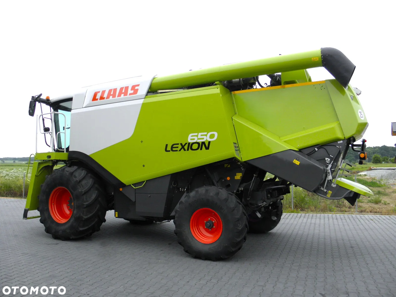 Claas Lexion 650 2014 Rok, heder V750, Nie Malowany, Stan Idealny - 7
