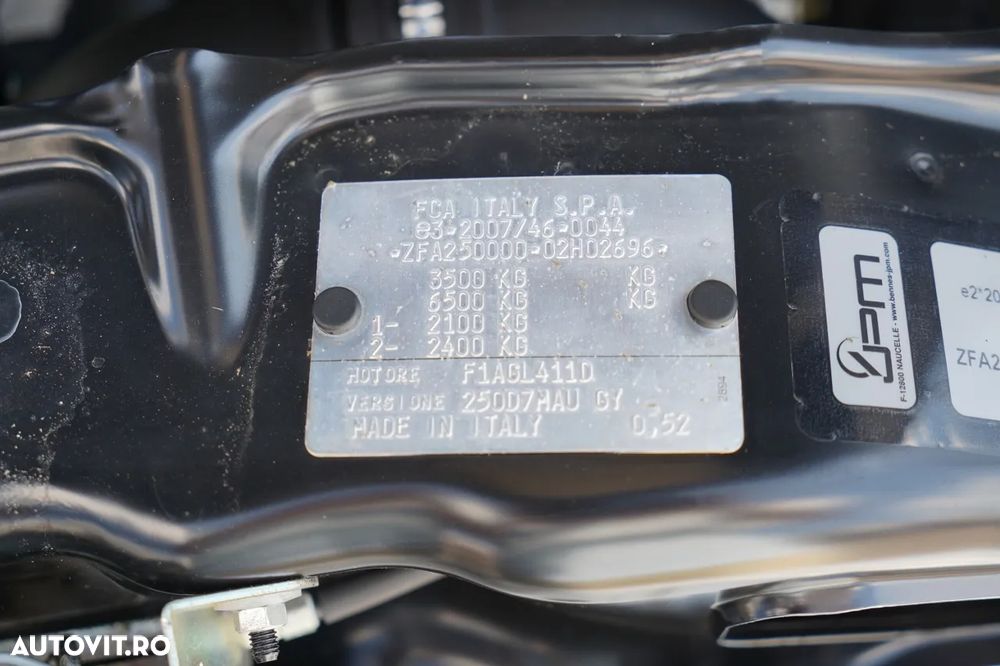 Fiat DUCATO MAXI / 2.3D / BASCULATOR 3.2 M / AER CONDIȚIONAT / IMPORTAT - 37
