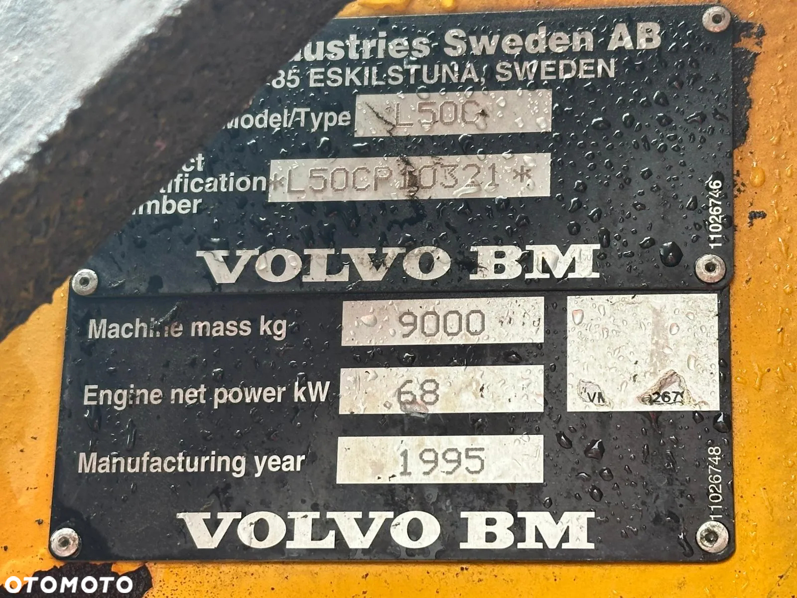 Volvo Volvo L50C Ładowarka kołowa, 1995rok, 92KM - 8