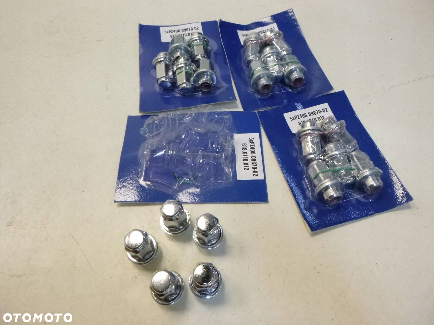 MITSUBISHI SIGMA NAKRĘTKI FELG ALUMINIOWYC M12x1.5 KOMPLET 20 SZTUK - 5