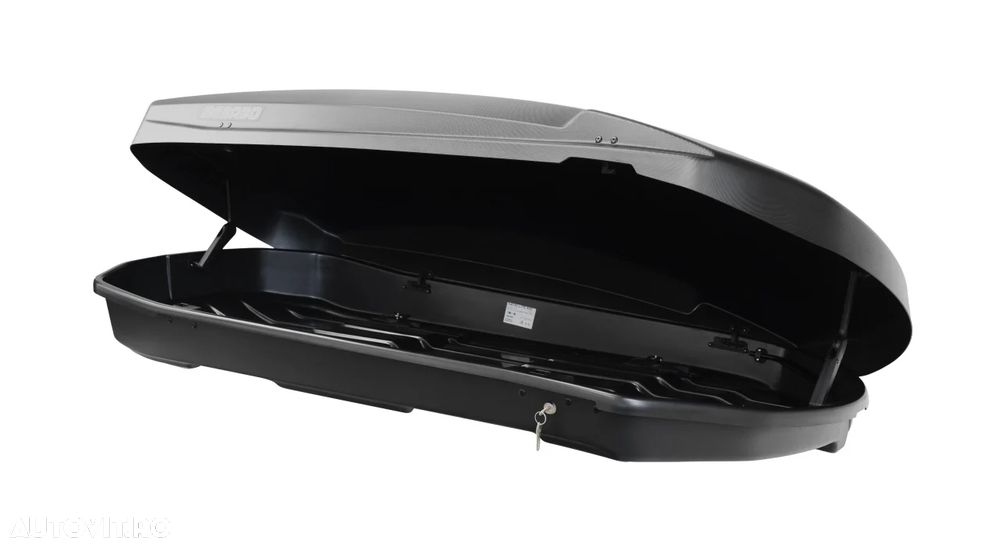Cutie portbagaj Menabo Satellite 600, ABS Dark, 197x94x45 cm, Noua_emitem Factura & Garantie, Pret Importator - 2