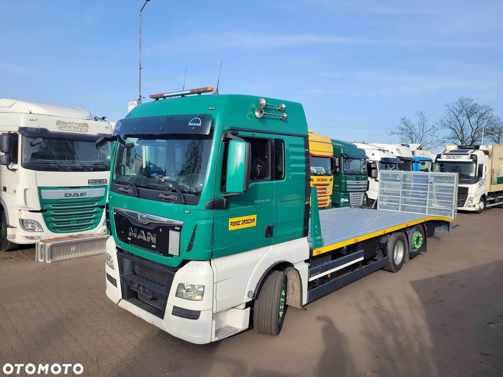 MAN Man TGS ;TGX - pomoc drogowa * laweta * najazd * transport maszyn * 6x2 - 16