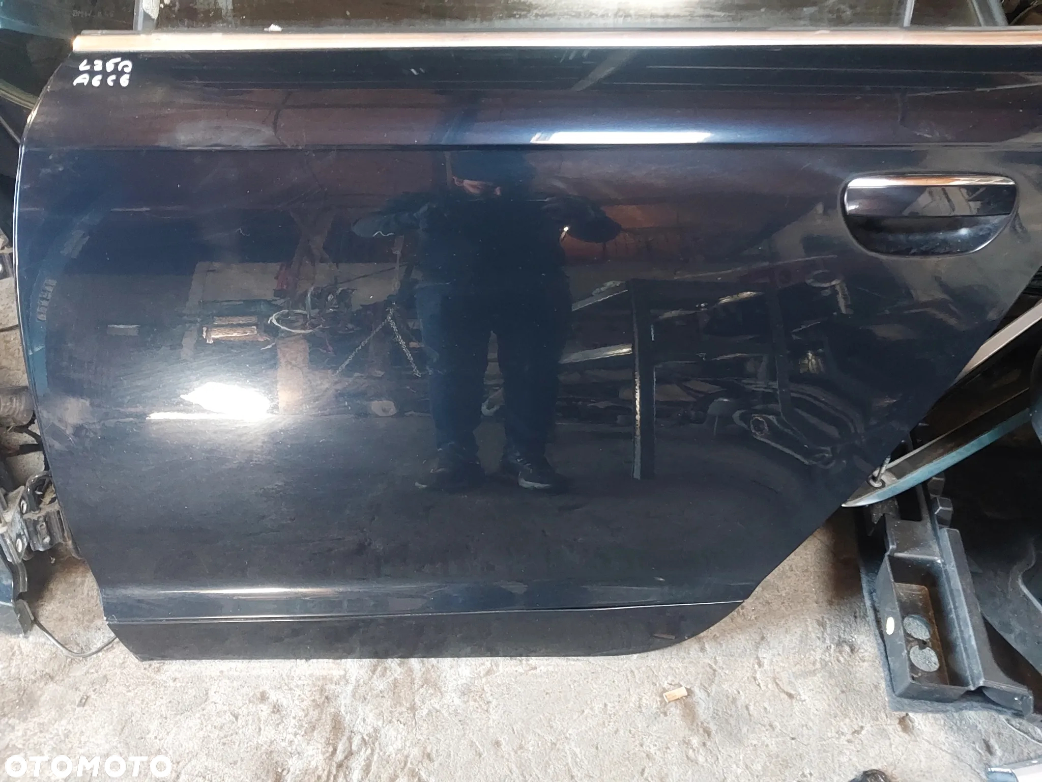 Drzwi prawy lewy tył tylne prawe lewe Audi A6 C6 Kombi Avant S-line LZ5D mechanizm podnoszenia szyby silniczek 4F0959802A sterownik 4F0959794 4F0959795 szyba przyciemniona zamek - 4