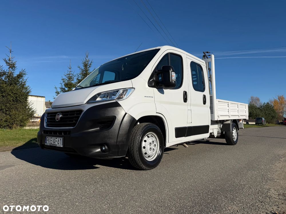 Fiat Ducato * 2.3 / 130KM * DOKA / Brygadówka * Skrzyniowy * 7 Osób * - 2