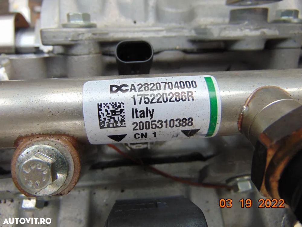 Rampa cu injectoare Renault 1.3tce Megane scenic clio kadjar koleos captur nissan qashqai dacia dus - 2