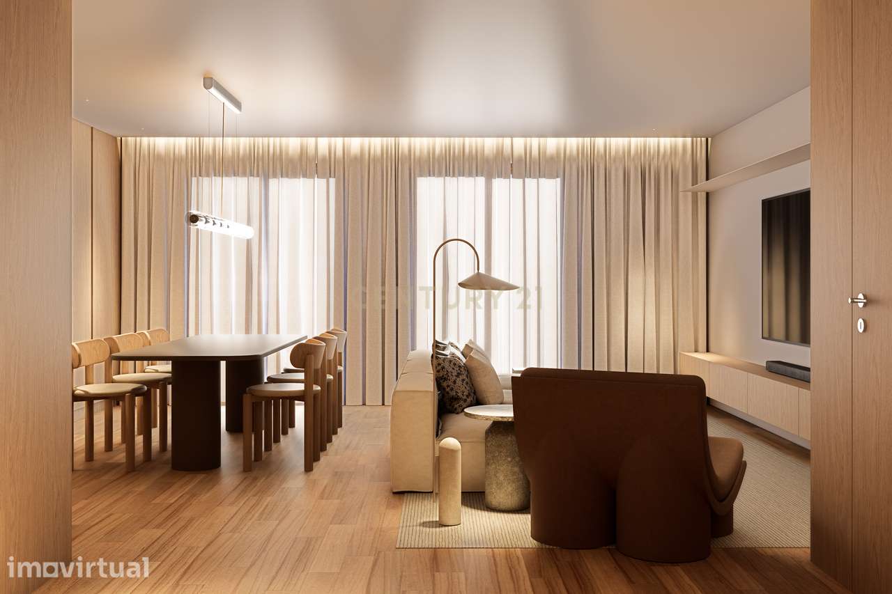 Apartamento T2 com terraço de 63 m² e garagem box | Marble Terrace - Grande imagem: 2/13
