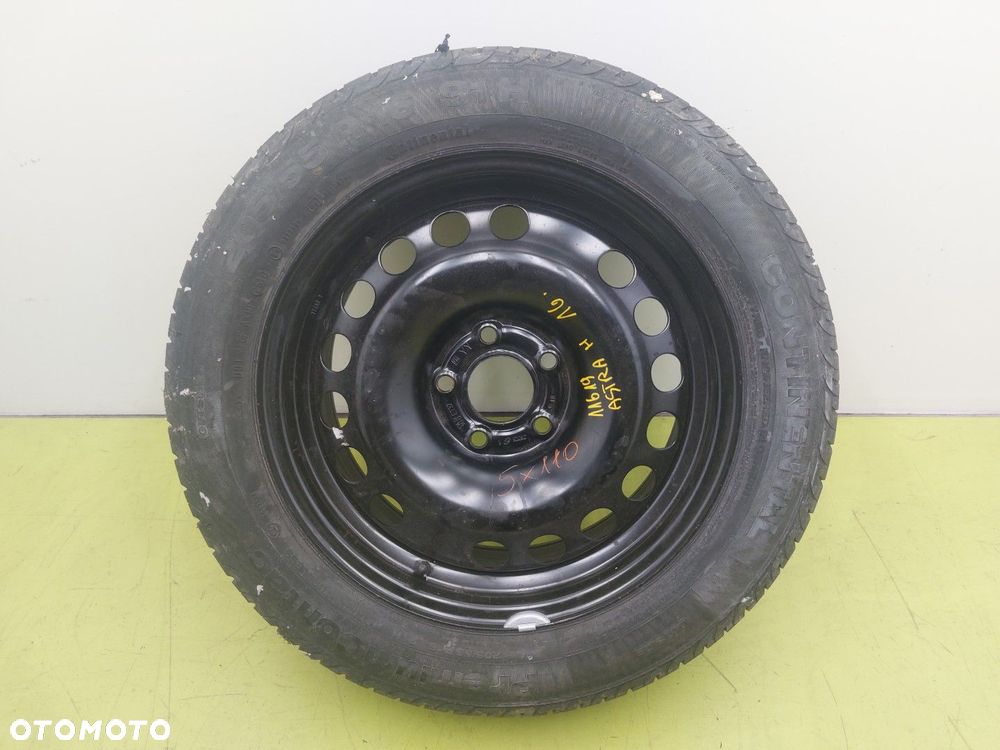 Koło zapasowe normalne OPEL ASTRA III H 04-13 205/55 R16 ET 37 6,5 J - 1