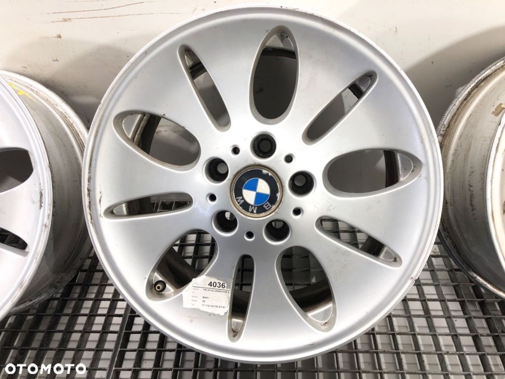 FELGI ALUMINIOWE 17 7.5J 5X120 ET40 ŚRODEK CENTR. 74  BMW X5 (E53) 2000 - 2006 - 4