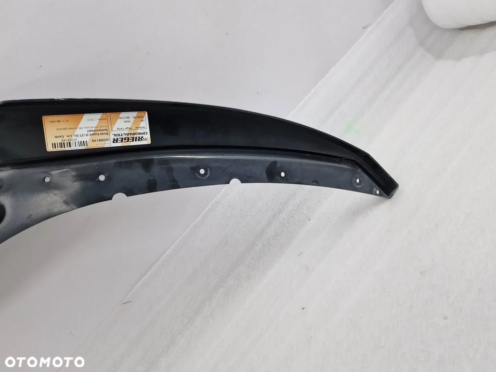 SKODA SUPERB 3 III 3V0 TUNING 15- DOKŁADKA / SPOJLER POD ZDERZAK PRZEDNI PRZÓD FIRMY RIEGER , NR KBA31569 / 00088149 , NR AUKCJI DT55 - 24